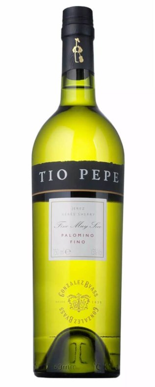 Sherry Tio Pepe 15%vol.