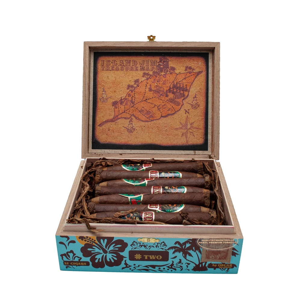 Island Jim No 2. By Oscar Valladares (Maduro Torpedo)