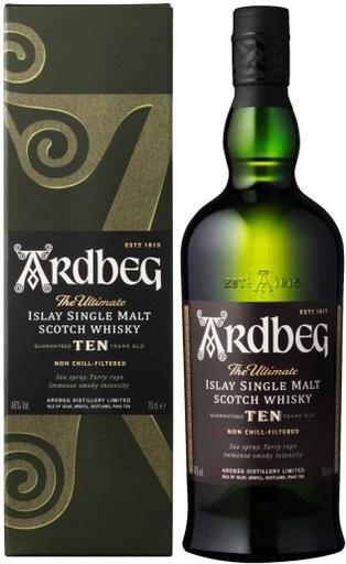 Ardbeg 10 70cl. 46%vol.
